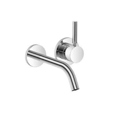 META Wall-mounted single-lever basin mixer without pop-up waste - Chrome - 36 860 660-00