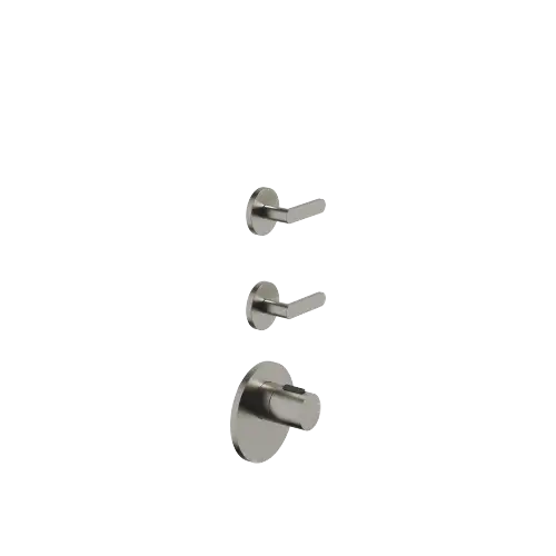META xTOOL Thermostat module with 2 valves - Brushed Dark Platinum - Set containing 3 articles