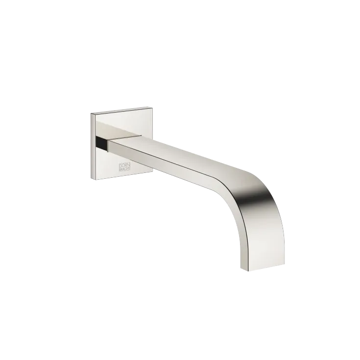 MEM Bath spout for wall mounting - Platinum - 13 801 782-08