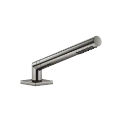 Hand shower set for bath rim or tile edge installation - Dark Chrome - 27 702 980-19