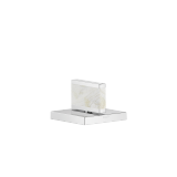 Handle Nature Squared Pearl Shell Callisto White - Chrome