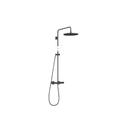 Showerpipe with shower thermostat without hand shower 300 mm - Matte Black - 34 465 979-33 0070