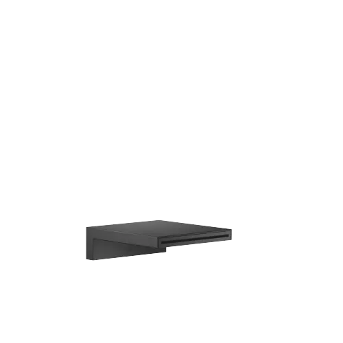 Bath cascade spout for wall mounting - Matte Black - 13 430 740-33