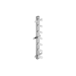 Concealed wall installation box for towel warmer , 6-fold , with control element - - 35 314 970 90