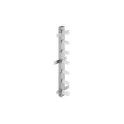 Concealed wall installation box for towel warmer , 6-fold , with control element - - 35 314 970 90