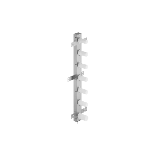 Concealed wall installation box for towel warmer , 6-fold , with control element - - 35 314 970 90
