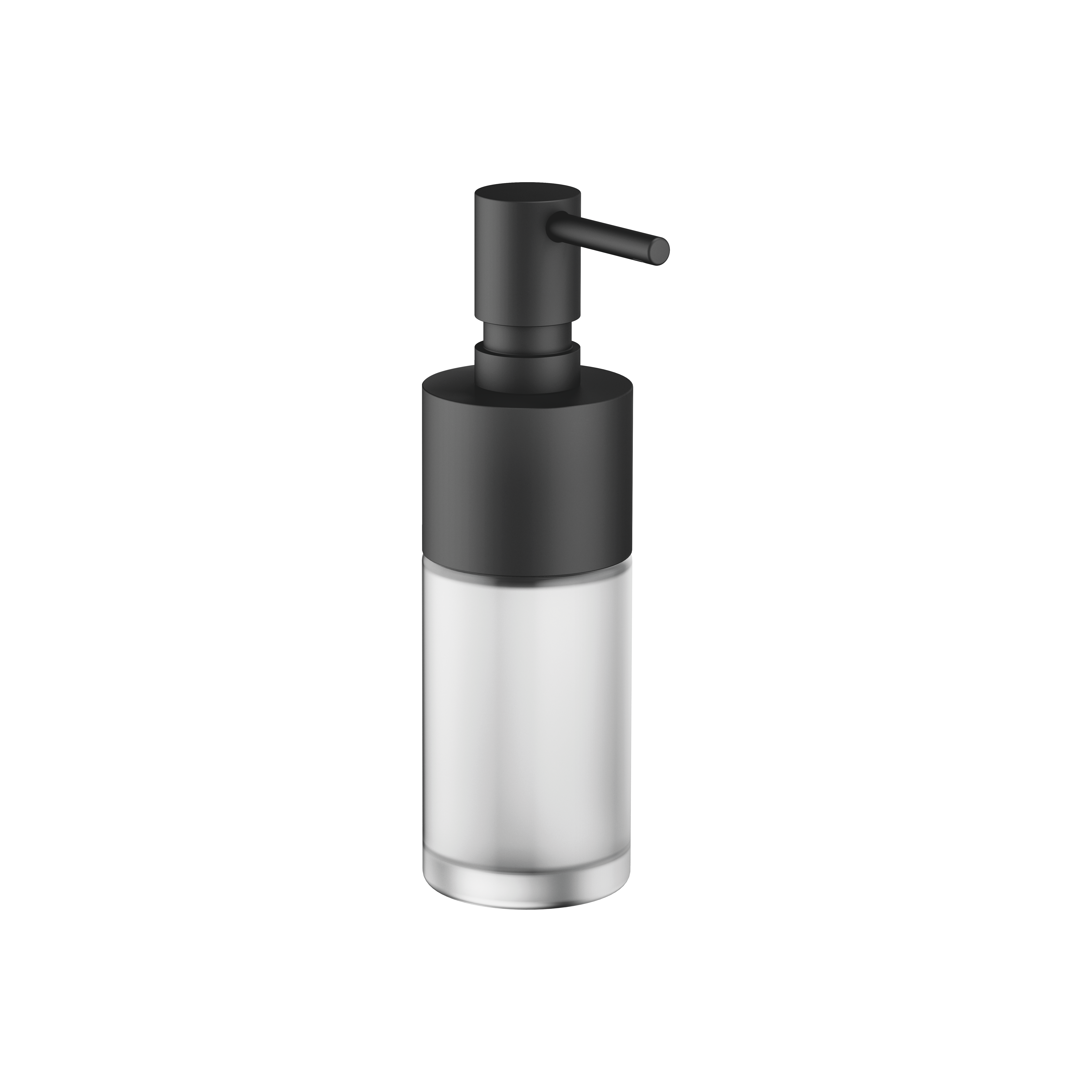 Essentials Wall-Mounted Soap Dispenser with Holder in Brushed Nickel  InfinityFinish