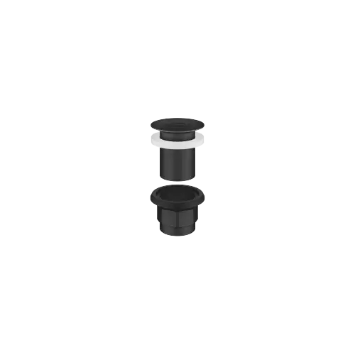 Grated waste 1 1/4" - Matte Black - 10 110 970-33