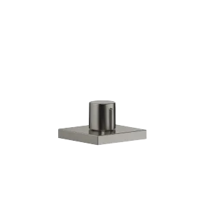SYMETRICS Robinet latéral fermant à gauche froid ou chaud - Dark Platinum brossé - 20 000 980-99