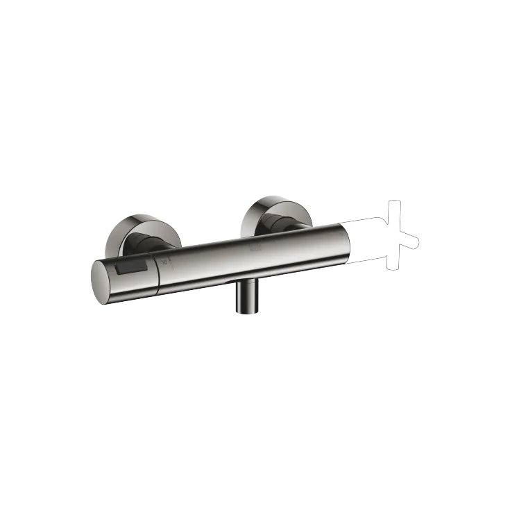 Termostato per doccia per montaggio a parete - Dark Chrome - 34 445 979-19