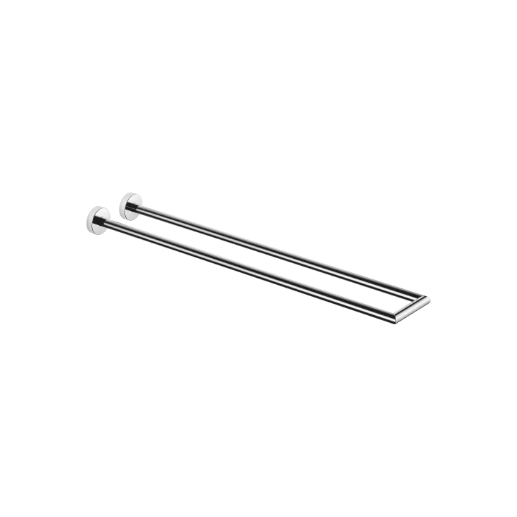 Towel bar in two parts non-swivel - Chrome - 83 210 979-00