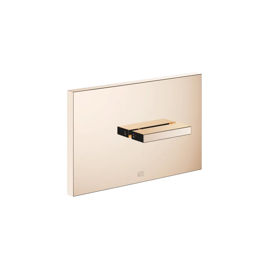 Cover plate for the concealed WC cistern made by TeCe - Champagne (22kt Gold) - 12 660 979-47