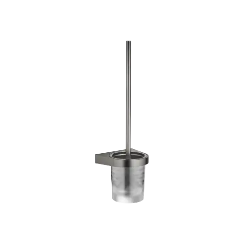 Toilet brush set , wall model - Brushed Dark Platinum - 83 900 970-99