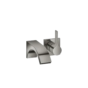 CYO Wall-mounted single-lever basin mixer without pop-up waste - Dark Chrome - 36 861 811-19