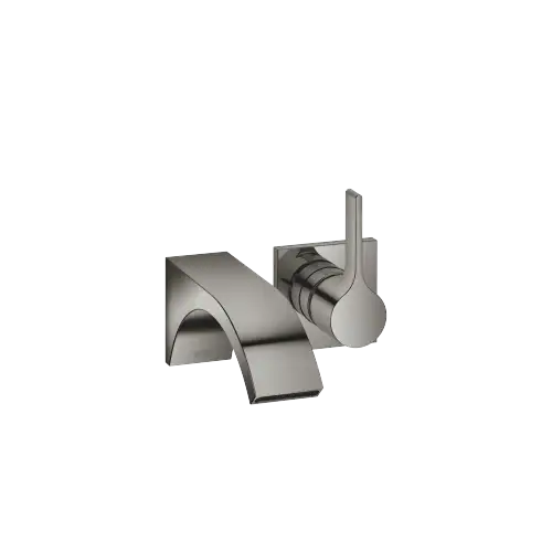 CYO Mitigeur monocommande de lavabo mural sans garniture d’écoulement - Dark Chrome - 36 861 811-19