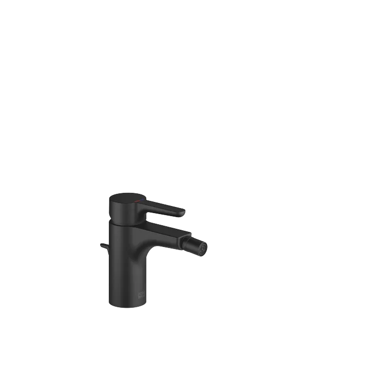 DORNBRACHT YAMOU Single-lever bidet mixer with drain - Soft Black - 33 600 831-69 0010