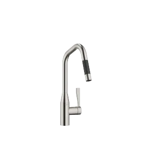 SYNC Single-lever mixer Pull-down with spray function - Brushed Platinum - 33 875 895-06