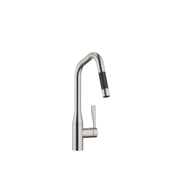 SYNC Single-lever mixer Pull-down with spray function - Brushed Platinum - 33 875 895-06