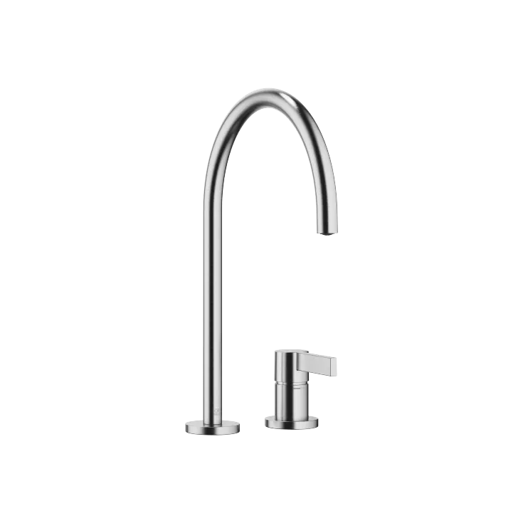 TARA ULTRA Mitigeur à deux trous avec rosaces individuelles - Chrome brossé - 32 815 875-93
