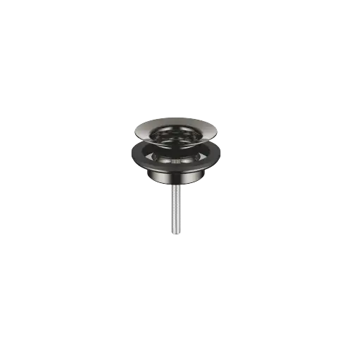 Grated waste 1 1/4" - Dark Chrome - 10 100 970-19