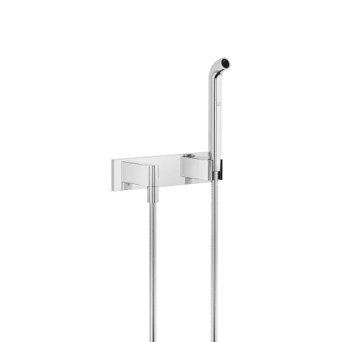 Affusion pipe with cover plate FlowReduce - Chrome - 27 858 979-00