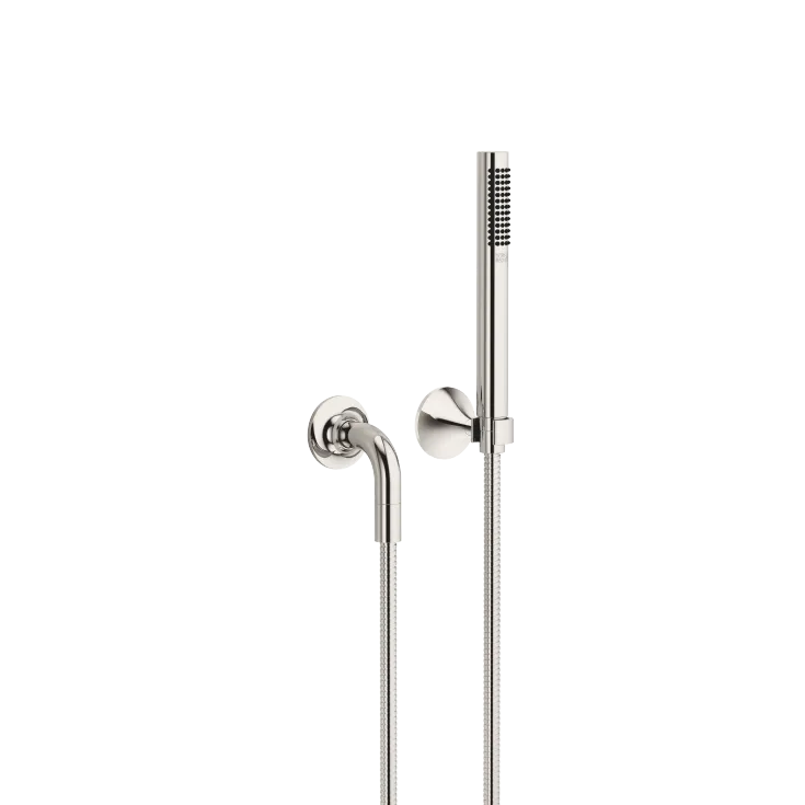 VAIA Hand shower set with individual rosettes - Platinum - 27 808 809-08