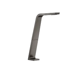 CL.1 Deck-mounted basin spout without pop-up waste - Brushed Dark Platinum - 13 717 705-99