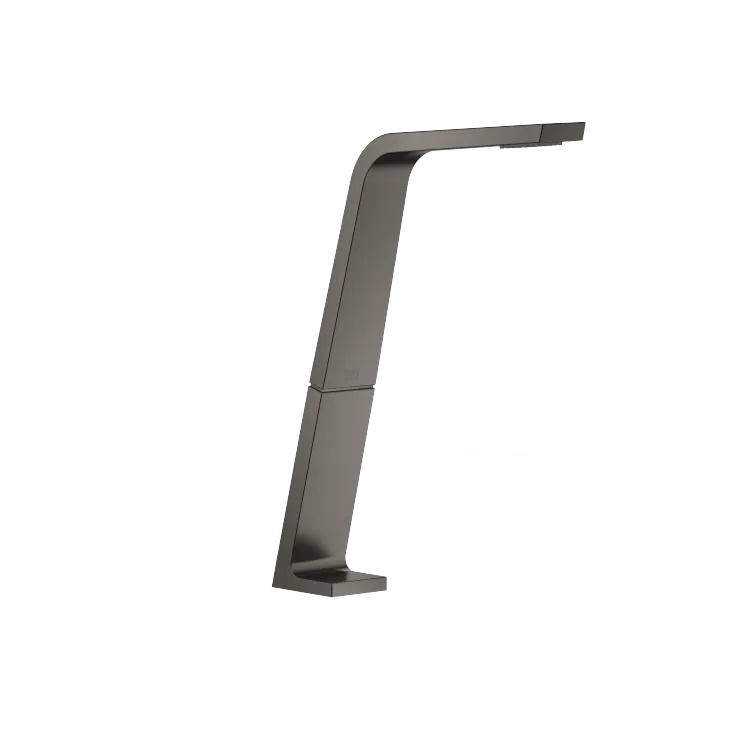 CL.1 Deck-mounted basin spout without pop-up waste - Brushed Dark Platinum - 13 717 705-99