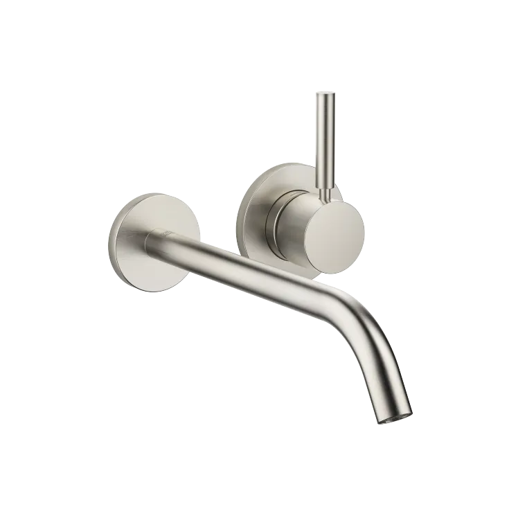 META Wall-mounted single-lever mixer without drain - Brushed Platinum - 36 861 660-06 0010