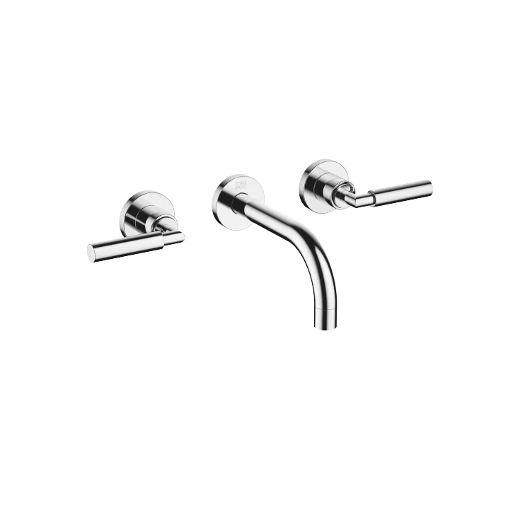 TARA Wall-mounted basin mixer without pop-up waste - Chrome - 36 707 882-00