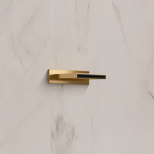 WATER SHEET Cascade spout for wall mounting - Brushed Durabrass (23kt Gold) - 13 415 979-28