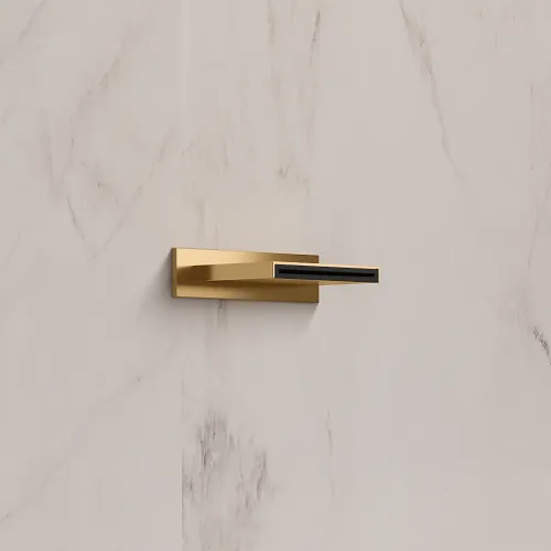 WATER SHEET Cascade spout for wall mounting - Brushed Durabrass (23kt Gold) - 13 415 979-28