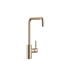 META SQUARE Single-lever mixer - Brushed Champagne (22kt Gold) - 33 815 861-46