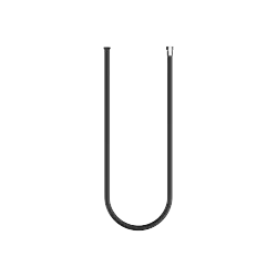 WATER TUBE Kneipp-Schlauch , schwarz 2000 mm - Chrom - 28 286 979-00