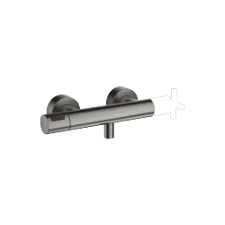 Termostato per doccia per montaggio a parete - Dark Platinum spazzolato - 34 445 979-99