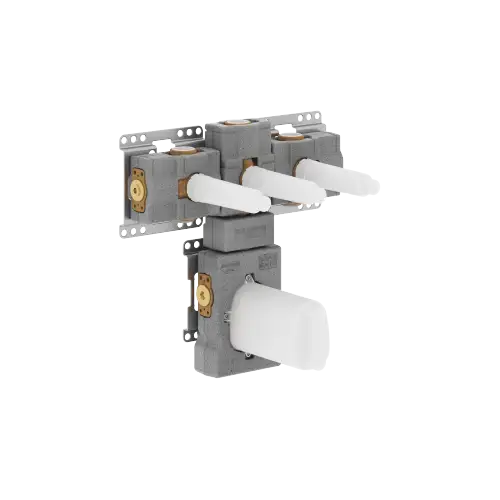 xTOOL Concealed thermostat module with 3 valves - - 35 534 970 90
