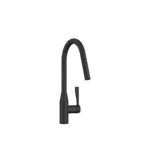 SYNC Single-lever mixer Pull-down with spray function - Matte Black - 33 870 895-33 0010
