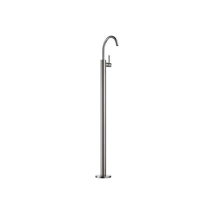 META Single-lever basin mixer with stand pipe without pop-up waste - Dark Chrome - 22 584 661-19
