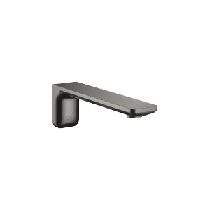 LISSÉ Bath spout for wall mounting - Brushed Dark Platinum - 13 801 845-99