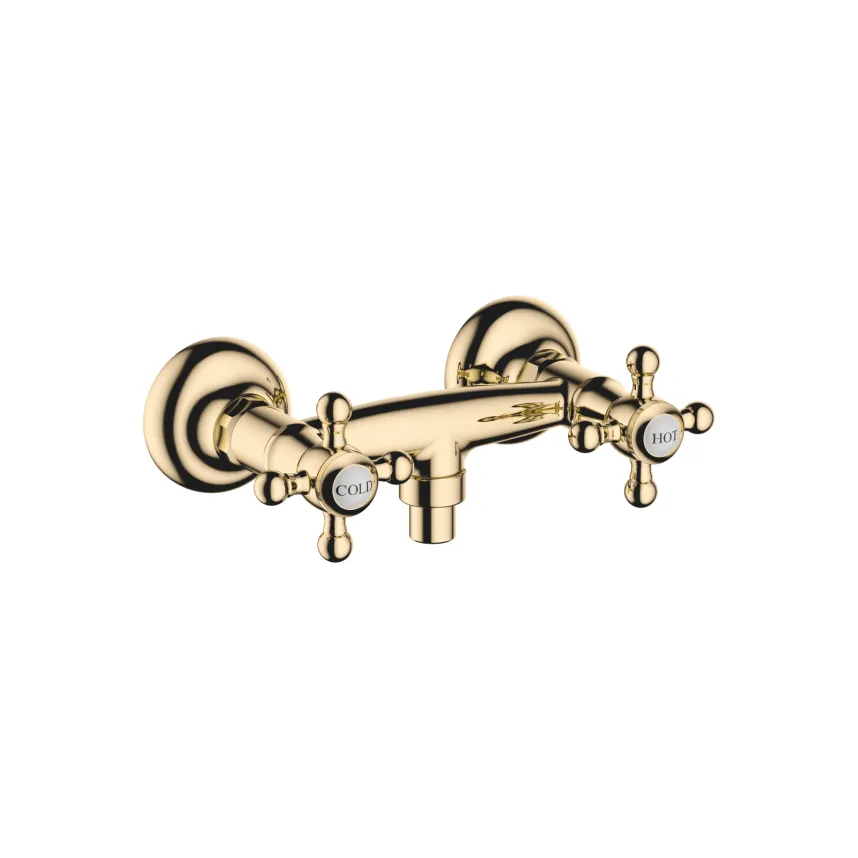 MADISON Durabrass (23kt Gold) Shower faucets Shower mixer for wall mounting