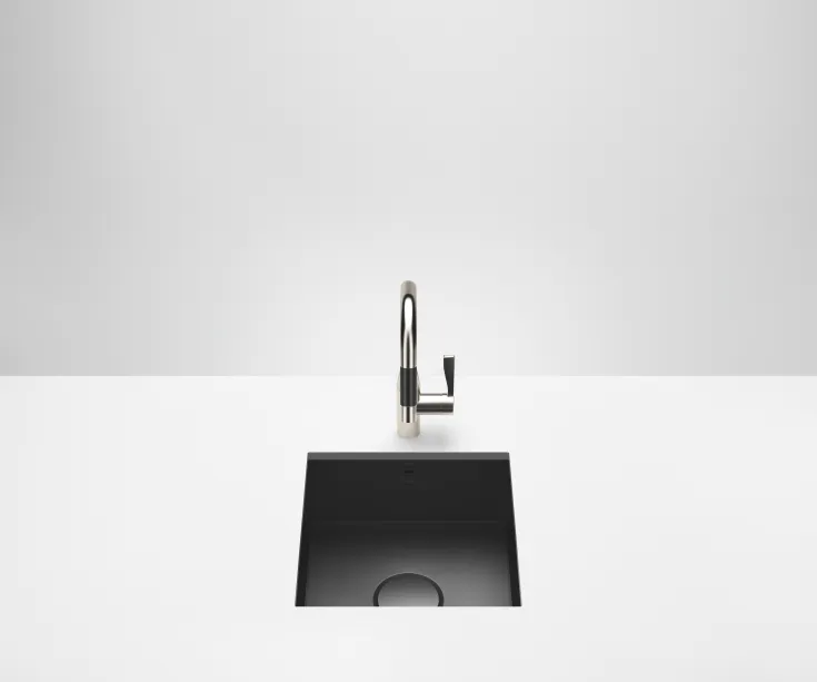 Single sink - Matte Black - 38 400 002-71