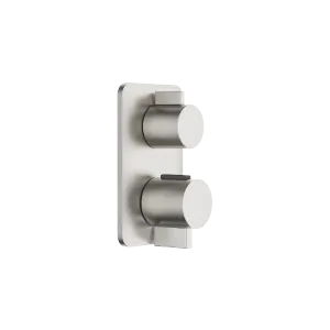 LISSÉ Concealed thermostat with one function volume control - Brushed Platinum - 36 425 845-06 0010