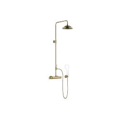 MADISON Colonne de douche avec thermostat de douche sans douchette 200 mm - Dark Brass brossé (PVD) - 34 459 360-39