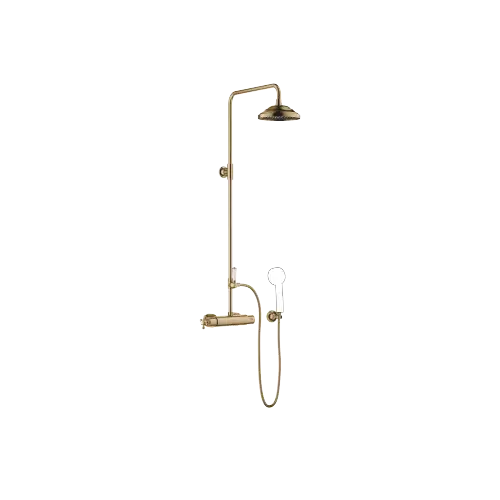 MADISON Colonne de douche avec thermostat de douche sans douchette 200 mm - Dark Brass brossé (PVD) - 34 459 360-39