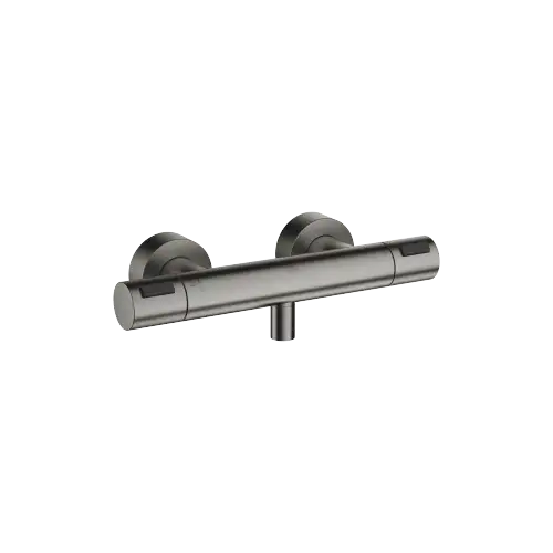 Shower thermostat for wall mounting - Brushed Dark Platinum - 34 444 979-99
