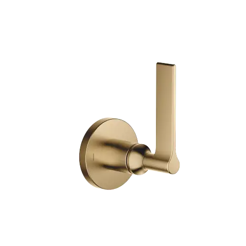 VAIA Wall mounted two-way diverter - Brushed Dark Brass (PVD) - 36 200 819-39 0010