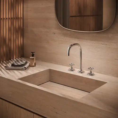 The Knot_Washbasin_Chrome