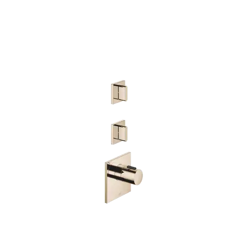 CL.1 xTOOL Thermostat module with 2 valves - Champagne (22kt Gold) - Set containing 3 articles