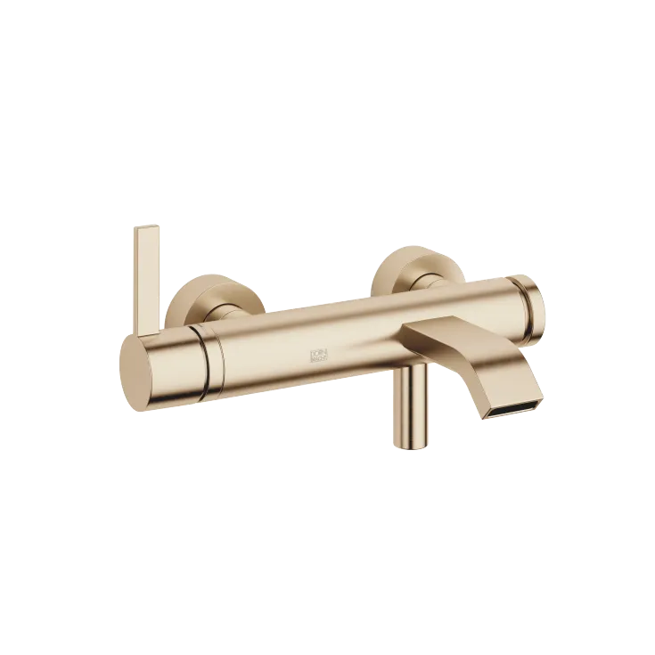 IMO Single-lever bath mixer for wall mounting without shower set - Brushed Light Gold - 33 200 671-27