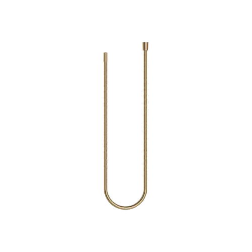 Metal shower hose 1/2" x 3/8" x 1500 mm - Brushed Dark Brass (PVD) - 28 304 970-39